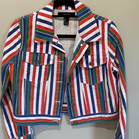 Striped jacket - Picture 3 of 4